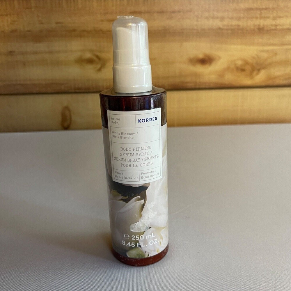 NEW/SEALED Korres WHITE BLOSSOM Body Firming‎ Serum Spray 8.45 oz